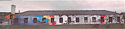 Danielle Hodgins Mock up of Mural to be painted - Route 13 cap hodgins