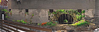 Rendering of future Trumansburg Mural cap trumansburg