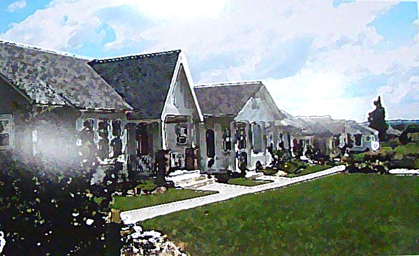 A rendering from 2010 showing what the development could look like Mall Senior Housing
