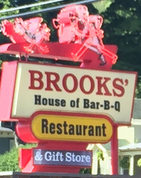 monroe Brooks Sign