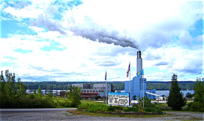 The Cayuga Power Plant is in the northwest part of Lansing, on the Cayuga Lake shore Power Plant