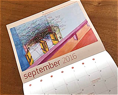 Lydia Krogh's 'When The Bell Rings', a 2015 national award winner has been included in the 2016 Scholastic calendar 'When The Bell Rings'