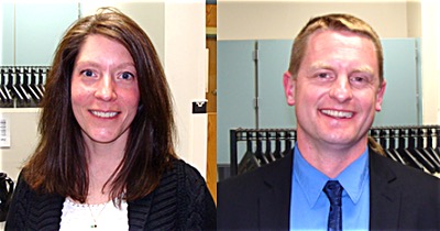 Dr. Susan Tabrizi and Deputy Sheriff Aaron Thompson (Dr. Christine Iacobucci declined to be photographed) tabrizi thompson