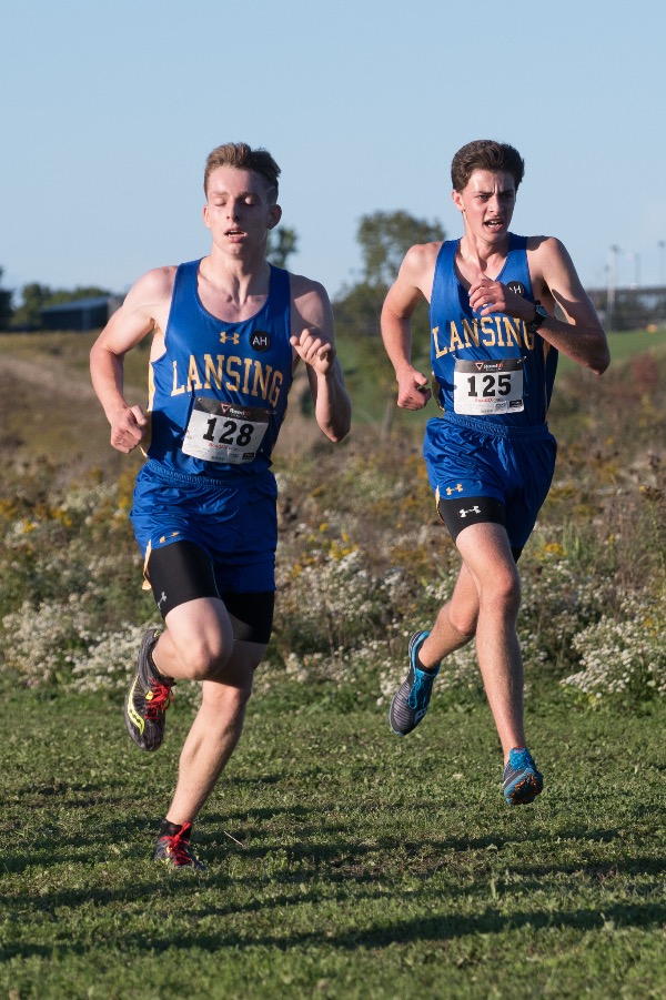 Sophomore Sean Ross and Junior Liam Hulsebosch (Photo: Bruce Barber) Sean Ross and Liam Hulsebosch