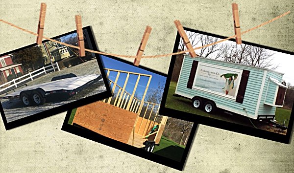 Starting with a car trailer, Riad Shalaby and a friend built an elegant shop on wheels. Photos (left and center) courtesy of Florida Cotton Co. Florida Cotton Company