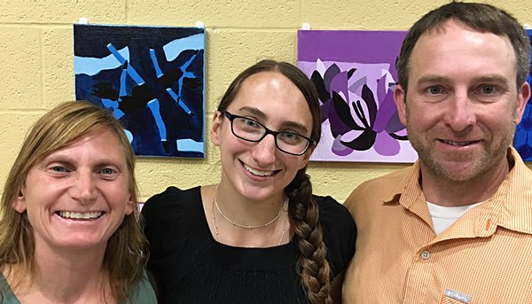 Laurie, Emily and John Morse