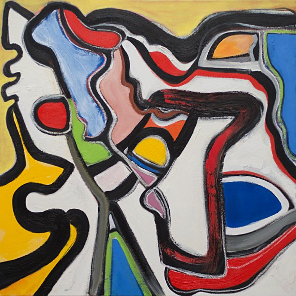 'Julie, Montreal"' - painting by Michael Sampson kitchen sampson