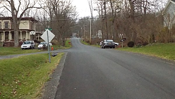 Mill Street and Maple Avenue - the old asphalt was milled down and the roads were repaved. Some drainage improvements were also made. Mill Street and Maple Ave.