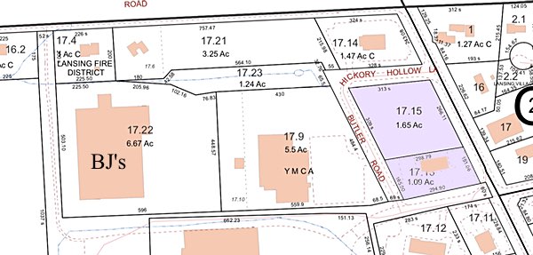 Two parcels including the old 'Imperial Buffet' restaurant lot may be transformed into a small shopping center Mall Shopping Center