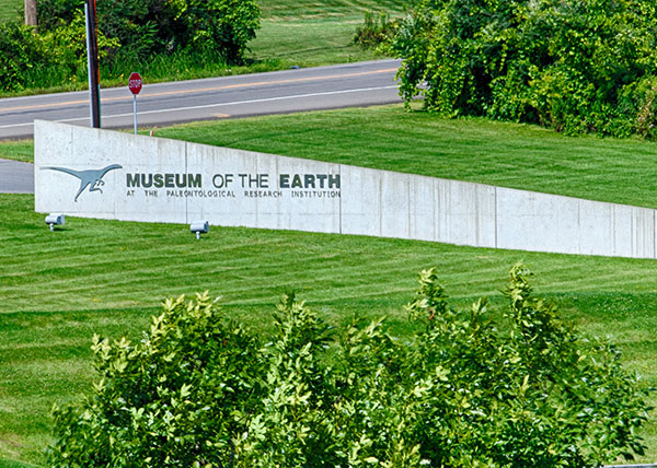 Museum of the Earth monroe PRI Sign