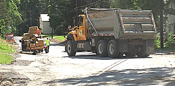 Officials hope that gravel shoulders will help discourage speeding on Myers Road Myers Road Shoulders