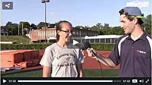 Click here for Emily Gallagher's interview after winning the NYSPHSAA and Federation title Emily Gallagher