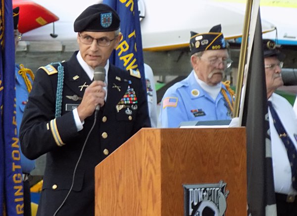 Speaker Captain Jeffrey Saeli talks about what it is like to be captured or killed in battle and why it is so important to remember missing and fallen soldiers MIA/POW Watchfire