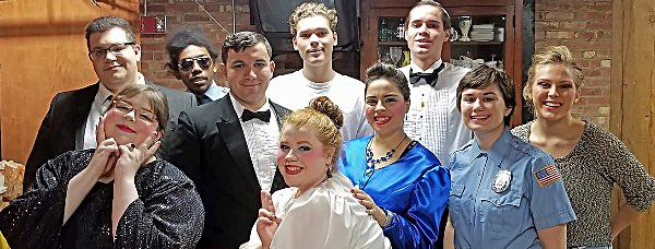 The Theatre Association of New York State recognized the work of the cast, direction and technical design for the recent performance of 'Rumors'. wells rumors cast