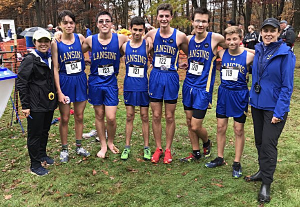 Lansing Boys Cross Country Team xc 4632
