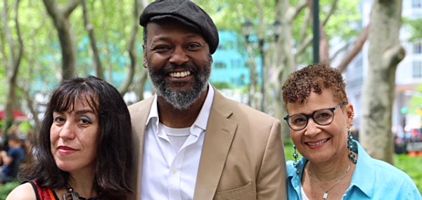 Civic Acts: Saviana Stanescu, Godfrey Simmons, and Judy Tate civic civicacts