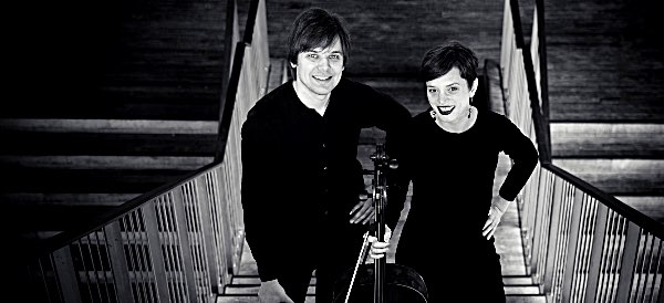 Pianist Artem Belogurov and cellist Octavie Dostaler-Lalonde cornellmusic Artem and Octavie