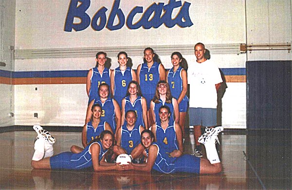 The 2000 Girls Volleyball Team