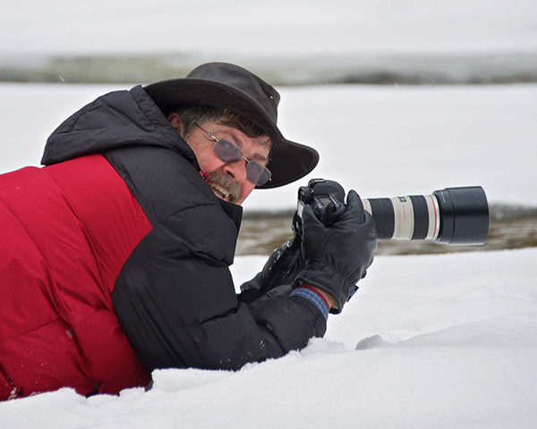 monroe In Winter Action