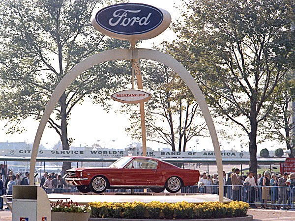 The 1964 NY Worlds Fair Mustang mustang 1964 NY Worlds Fair Mustang