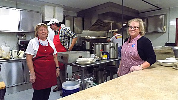 North Lansing Auxhiliary Election Day Dinner and Supper Photo by Karen Veaner