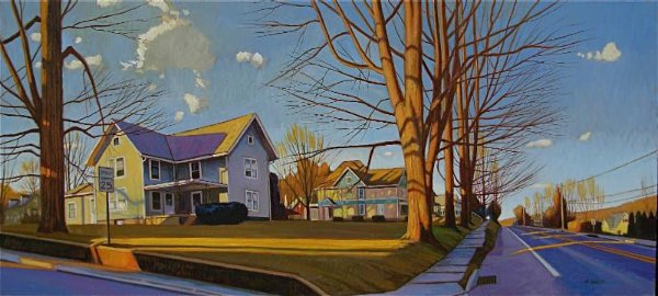 "Taylor Avenue Spring Light, PA" by Brian Keeler northstar keeler