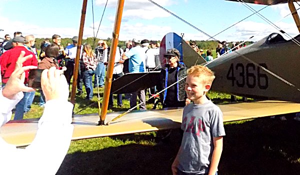 Tommy Come Home Historic Centennial Flight Ithaca-Tompkins Airport September 29, 2018