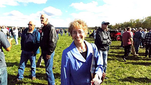 Tompkins County Legislature Chair Martha Robertson Tommy Come Home Historic Centennial Flight Ithaca-Tompkins Airport September 29, 2018