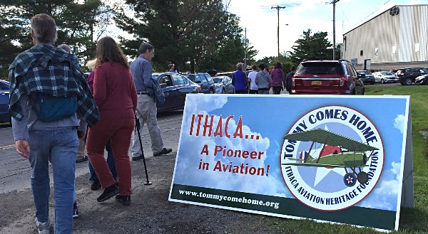 Tommy Come Home Historic Centennial Flight Ithaca-Tompkins Airport September 29, 2018