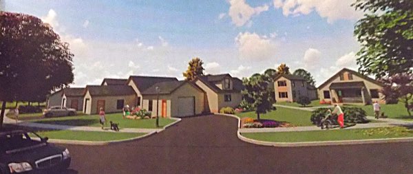 Lansing Village Cottages Rendering