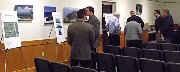 The NYSDOT held two open houses Wednesday to explain their new Warren Road location