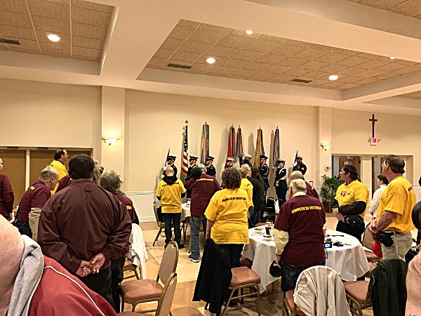 Presentation of the Colors at the Columbus Club in Arlington Presentation of the Colors