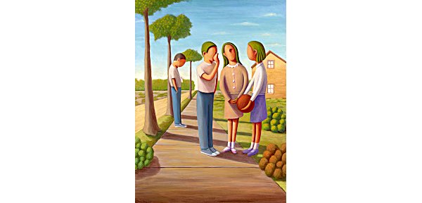 The Inner Circle | 2012 | Acrylic | 40" X 30" by Mary A. Rappazzo kitchen inner circle