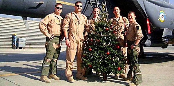 The Moores sent the first tree to Qatar in 2004 mooretrees qatar2004