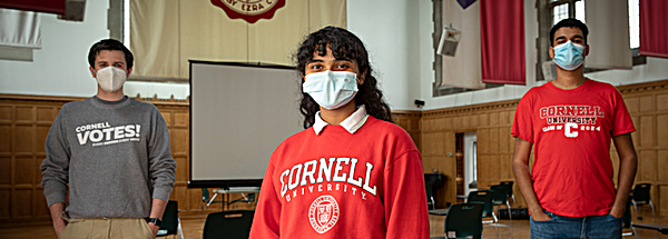 Photo by Lindsay France/Cornell University cornel votes 2020 1240 010