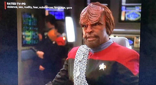 Star Trek Netflix Warnings