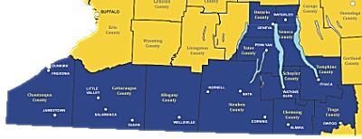 The 23rd Congressional District contains Allegany, Cattaraugus, Chautaugua, Chemung, Schuyler, Senaca, Steuben, Tompkins and yates Counties, plus portions of Ontario and Tioga Counties 23rdcongressionaldistrict