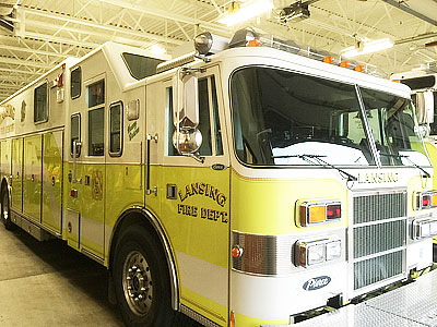 Lansing's heavy rescue vehicle #1141 is 20 years old Lansing Fire District