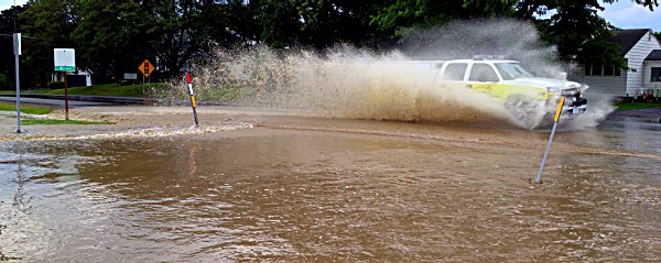 Flooding in Lansing