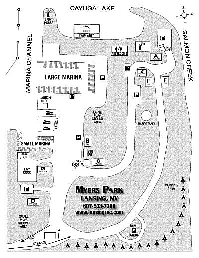 The Myers Park loop road alone accounts for a half mile of roadway. Myers Park