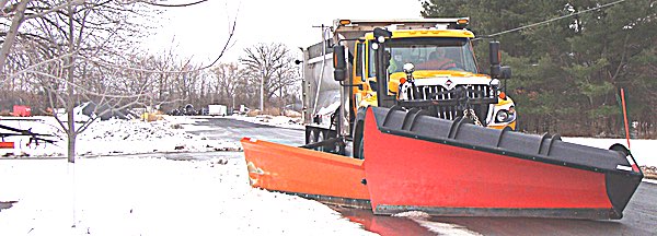 Lansing Highway Department Snow Plow