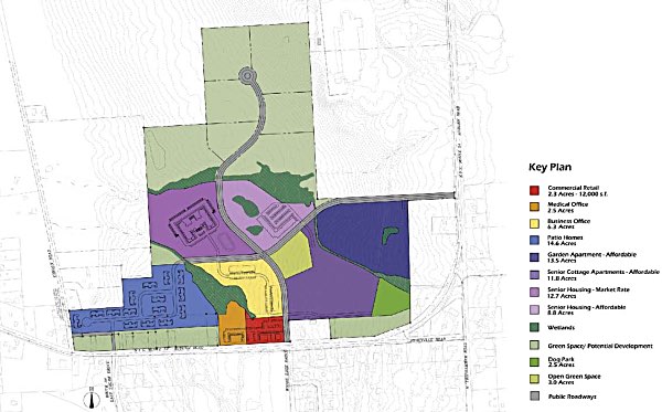 The 2012 Lansing Town Center Master Plan was prepared by Holt Archetects after a consultation with the town's Town Center Committee and extensive public input. Click for larger graphic. Town Center Park Master Plan